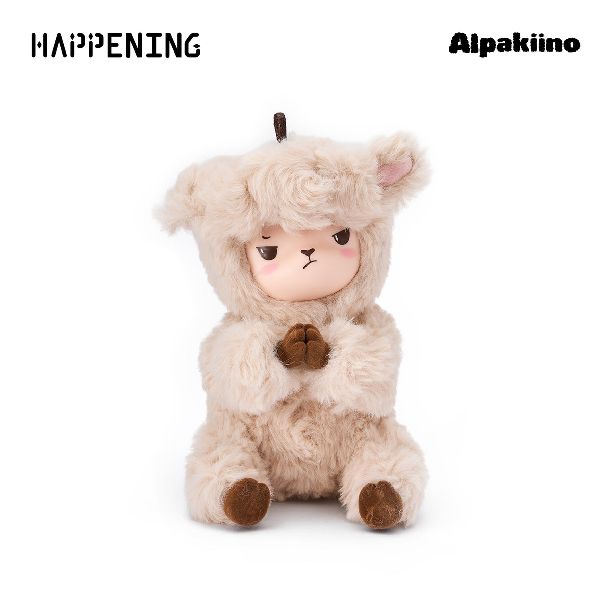 Alpakiino Original Form Series Vinyl-Face Plush Figure