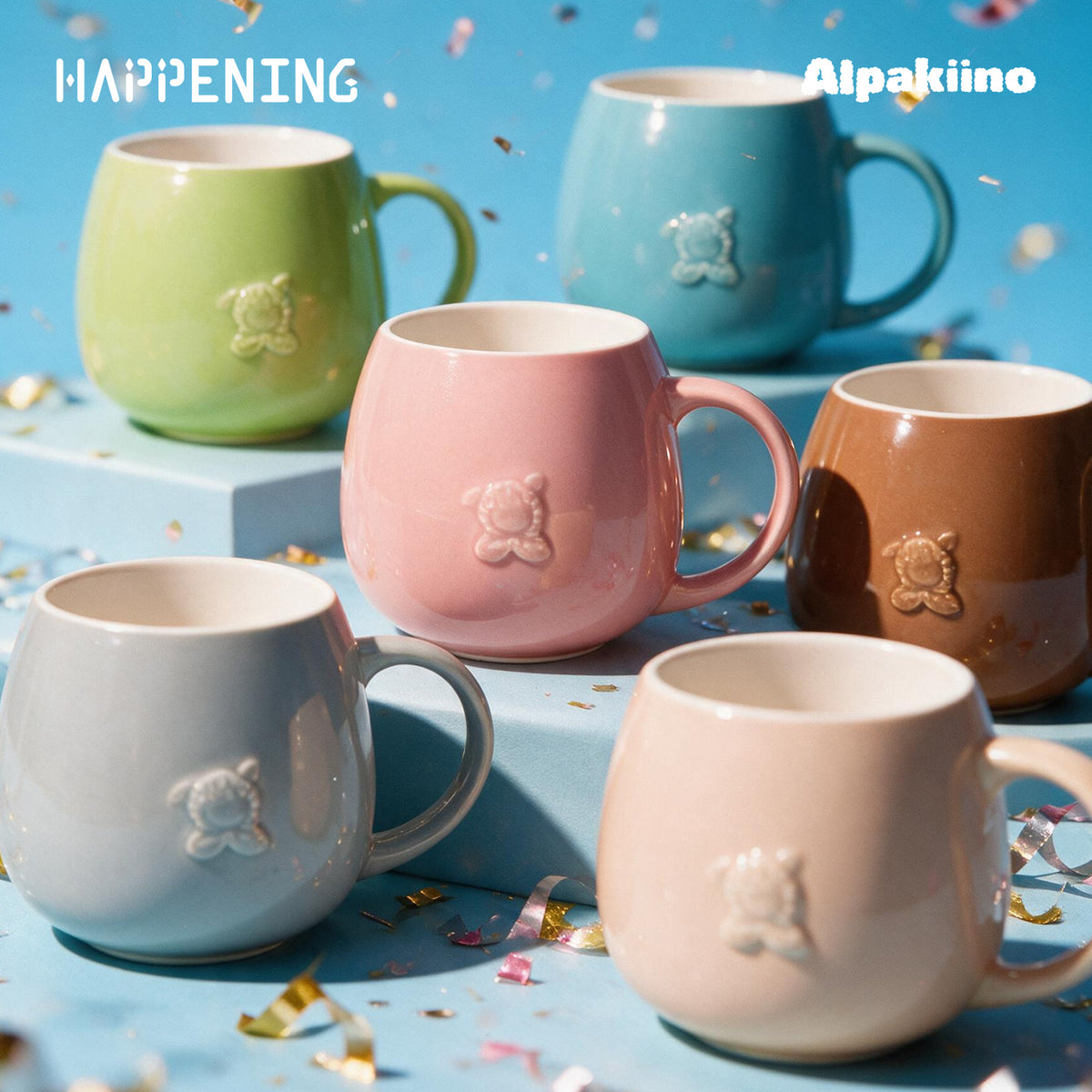 Alpakiino Emotion Cache Series Ceramic Mug