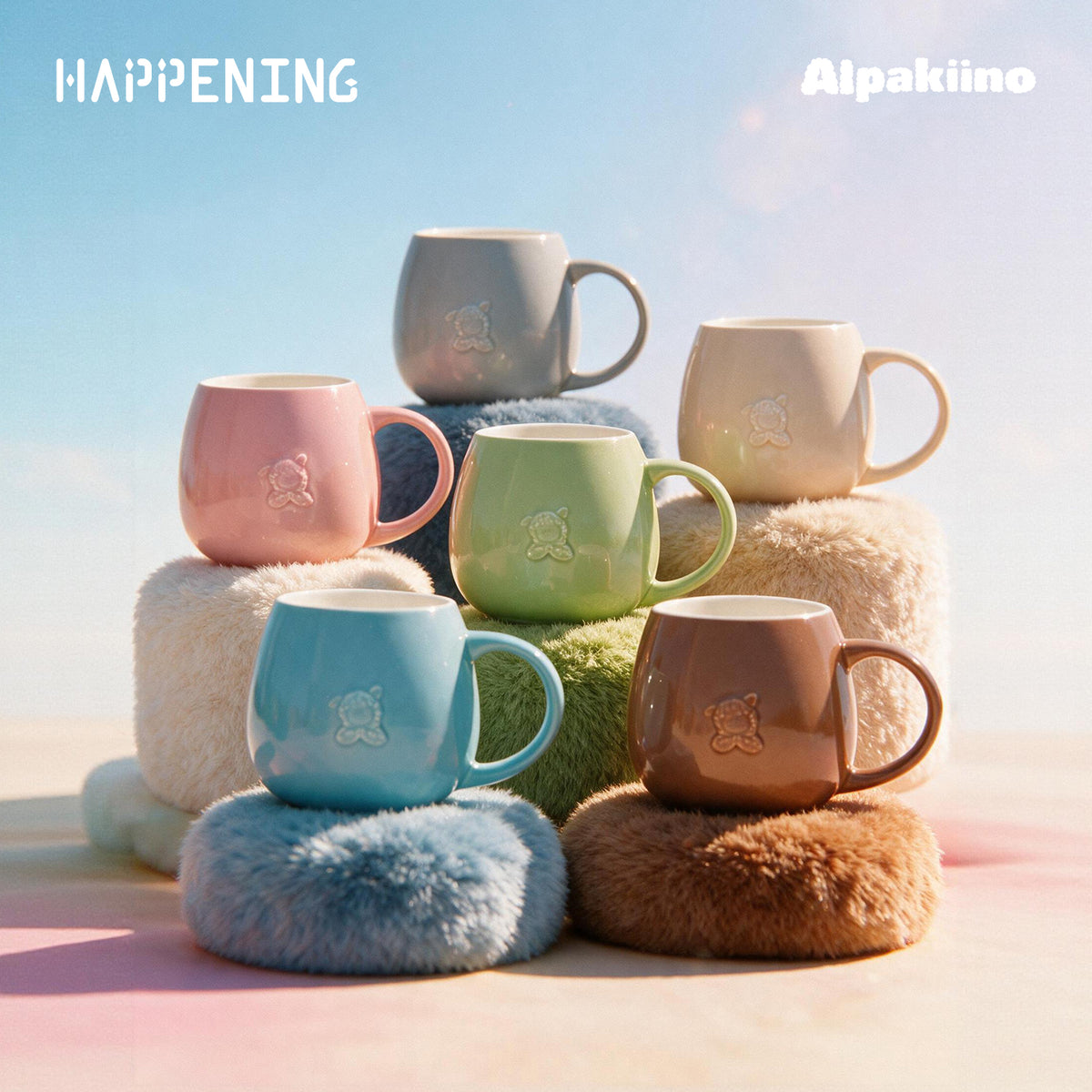 Alpakiino Emotion Cache Series Ceramic Mug
