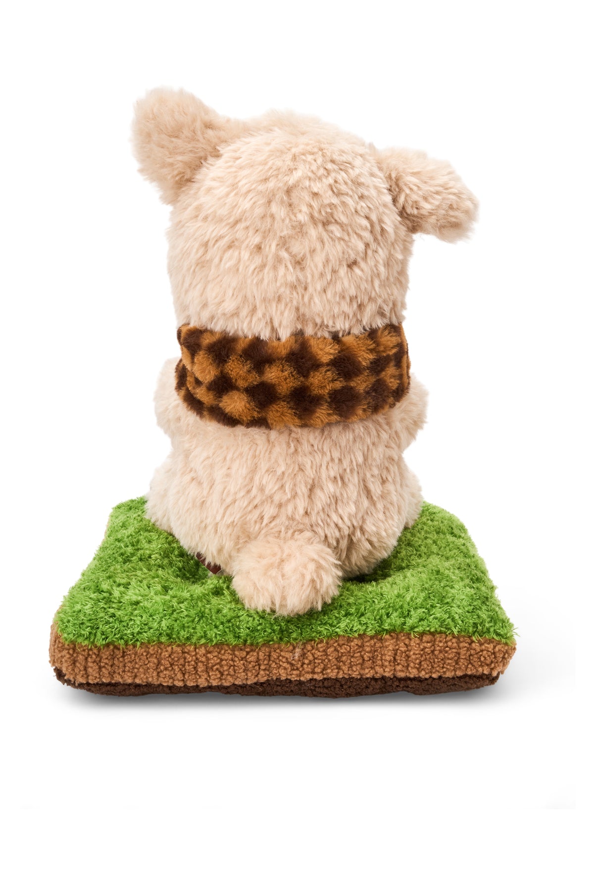 Alpakiino Original Form 400 mm plush figure, back view