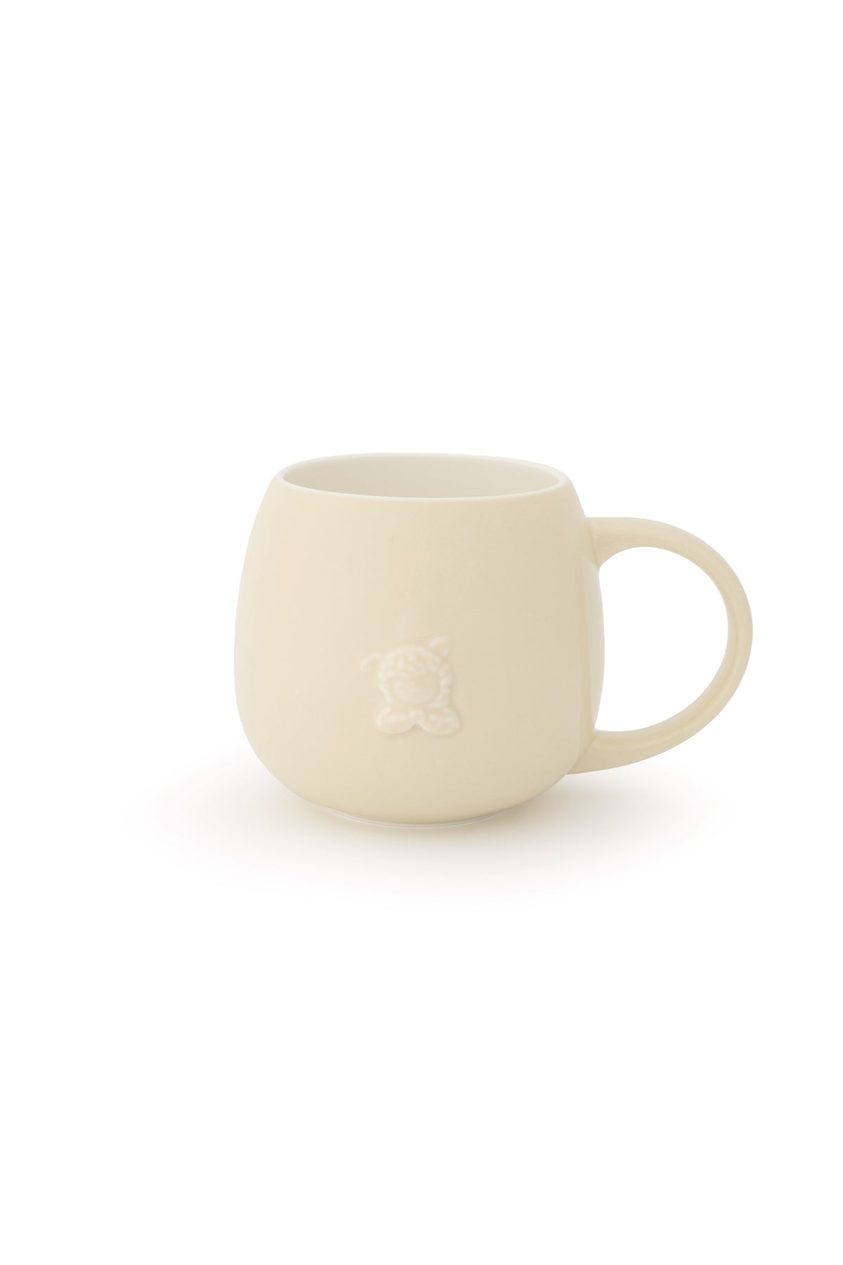 Alpakiino Emotion Cache ceramic mug in Natural Color, alternate view