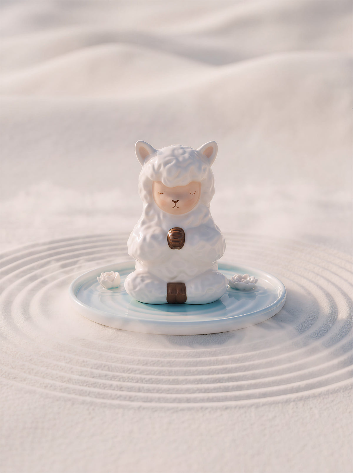 Alpakiino ceramic incense holder in a lifestyle scene